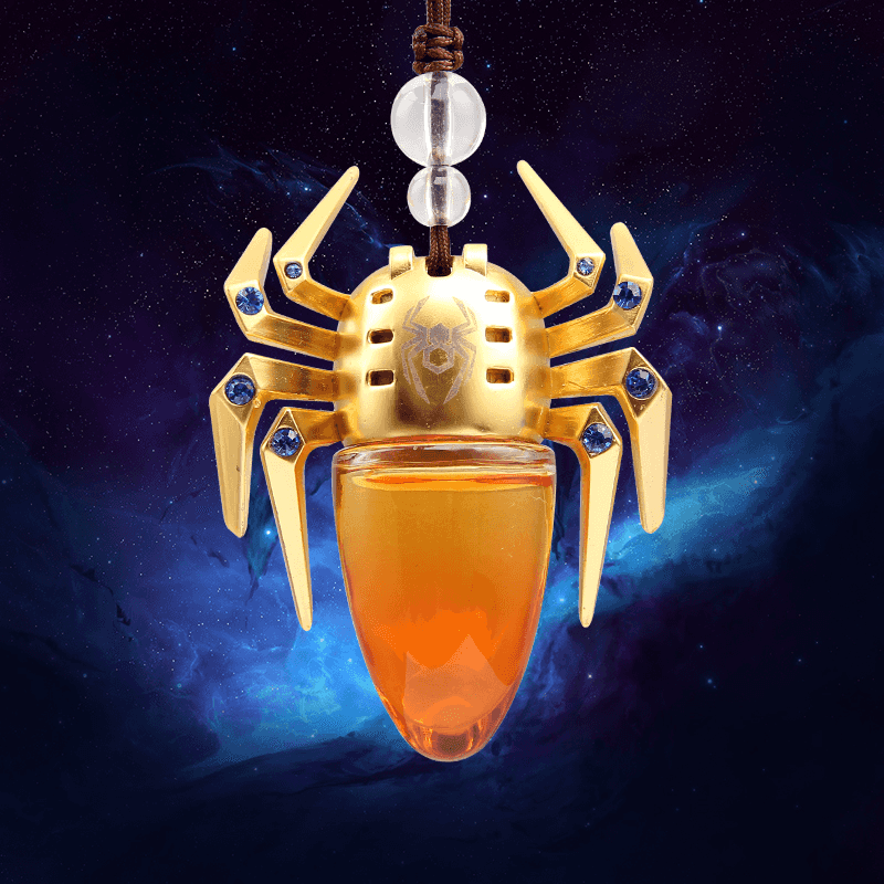 愛(ài)瘋的蜘蛛-風(fēng)行-汽車香水掛件 車載香水